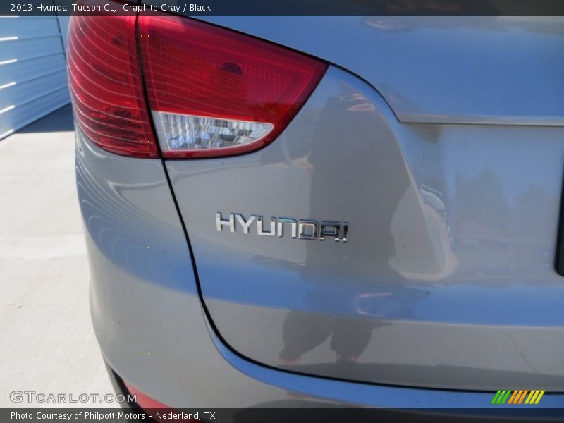 Graphite Gray / Black 2013 Hyundai Tucson GL