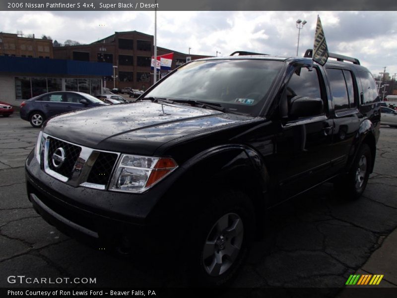 Super Black / Desert 2006 Nissan Pathfinder S 4x4