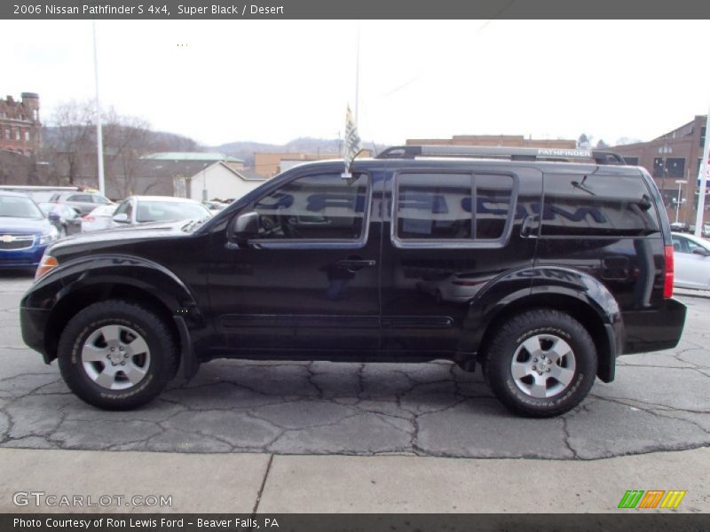 Super Black / Desert 2006 Nissan Pathfinder S 4x4