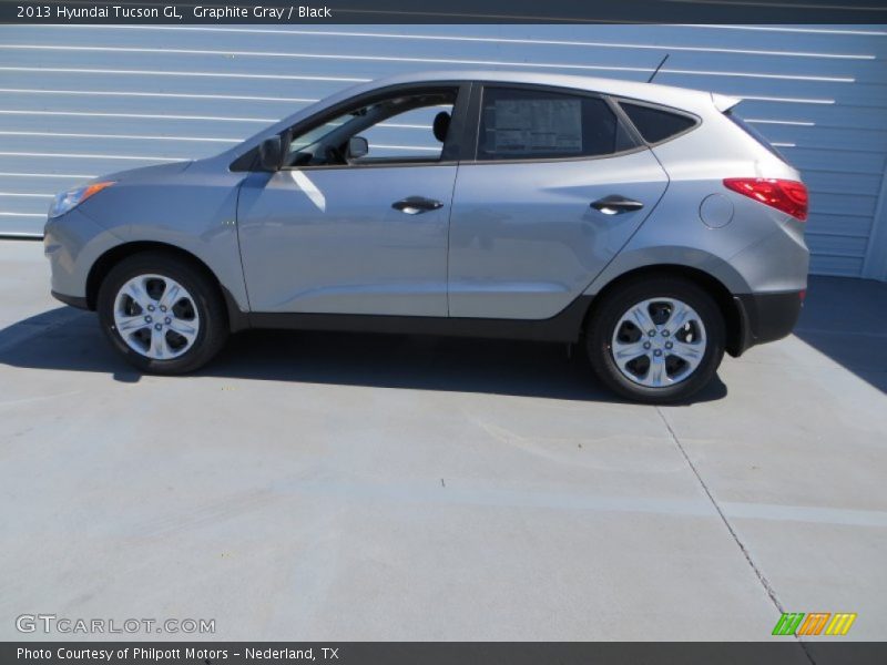 Graphite Gray / Black 2013 Hyundai Tucson GL