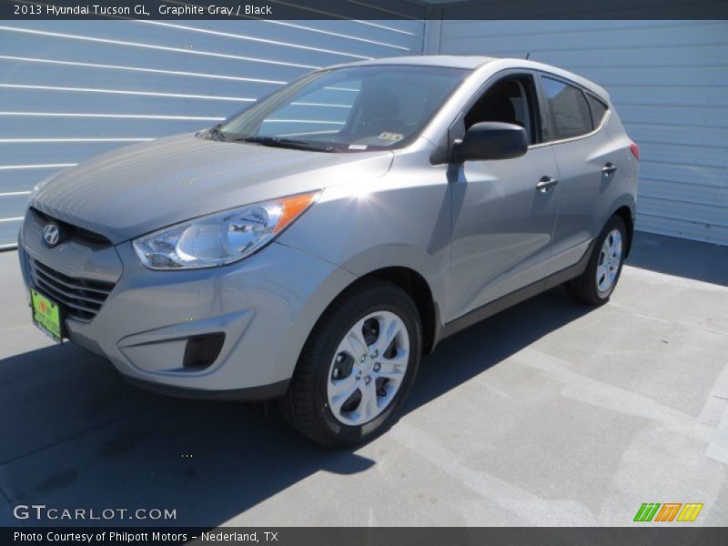 Graphite Gray / Black 2013 Hyundai Tucson GL