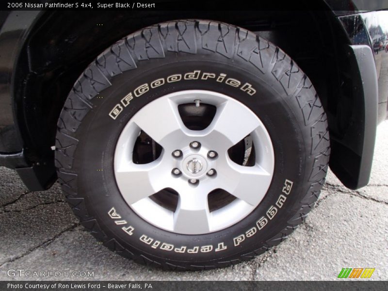 Super Black / Desert 2006 Nissan Pathfinder S 4x4