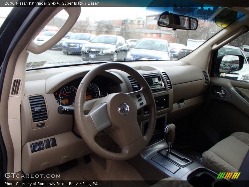 Super Black / Desert 2006 Nissan Pathfinder S 4x4