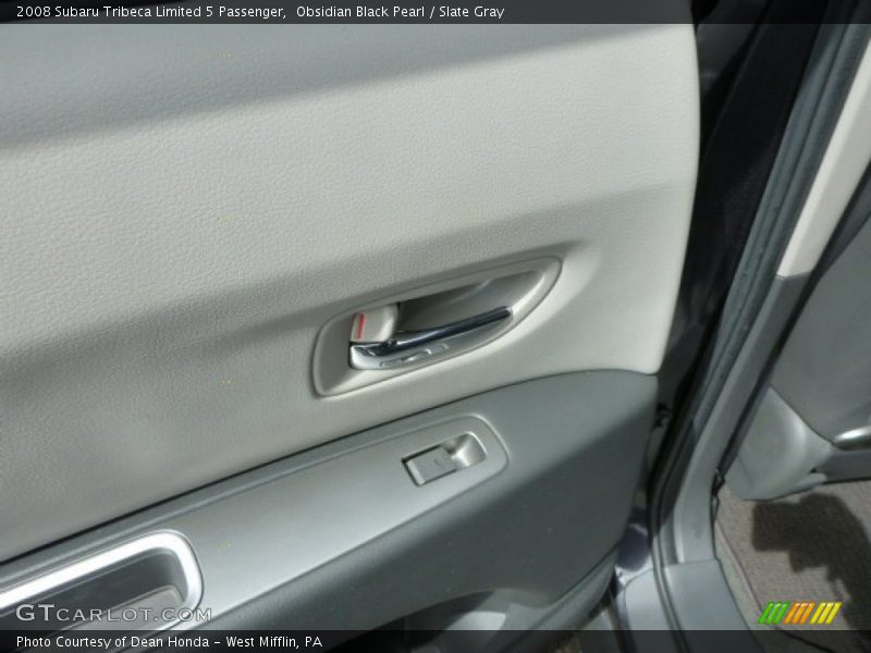 Obsidian Black Pearl / Slate Gray 2008 Subaru Tribeca Limited 5 Passenger