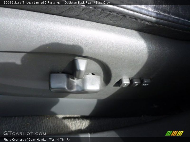 Obsidian Black Pearl / Slate Gray 2008 Subaru Tribeca Limited 5 Passenger