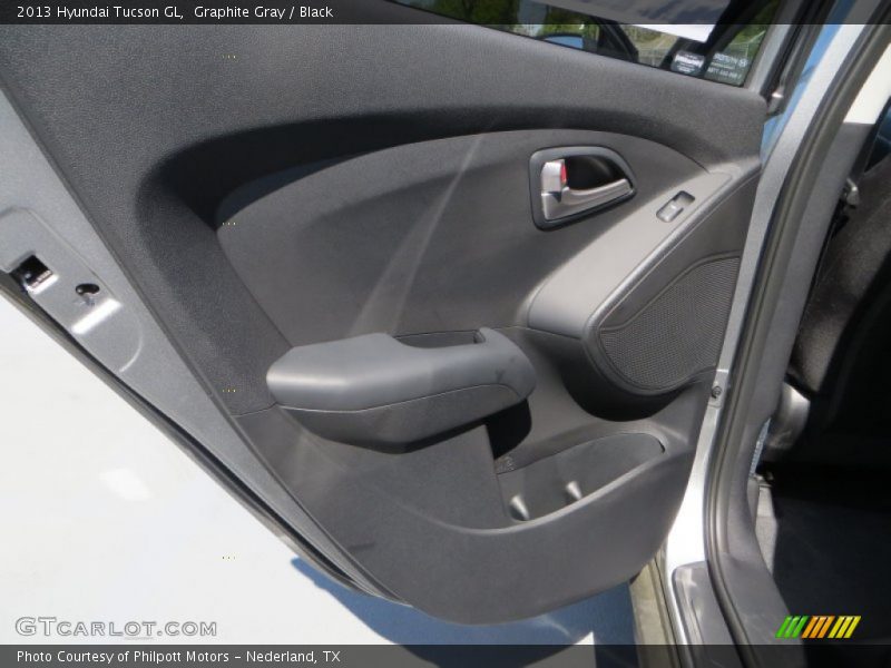 Graphite Gray / Black 2013 Hyundai Tucson GL