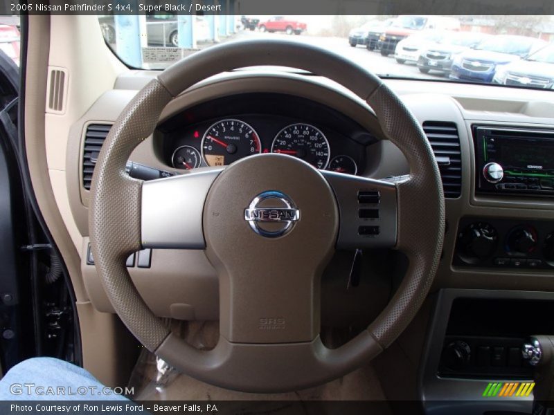 Super Black / Desert 2006 Nissan Pathfinder S 4x4