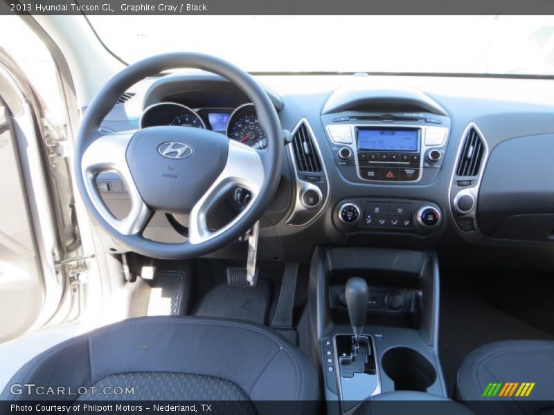 Graphite Gray / Black 2013 Hyundai Tucson GL