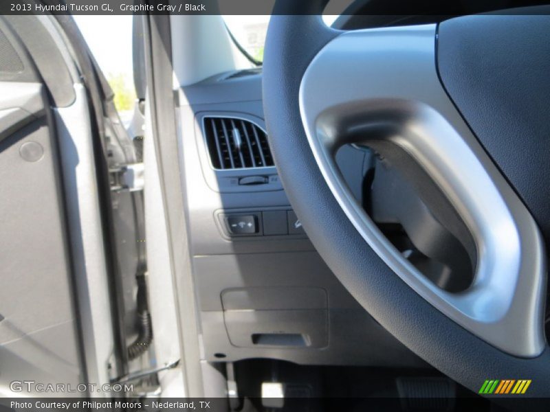 Graphite Gray / Black 2013 Hyundai Tucson GL