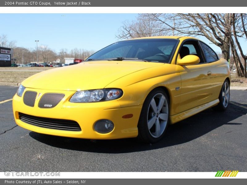 Yellow Jacket / Black 2004 Pontiac GTO Coupe