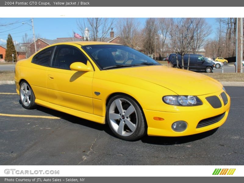 Yellow Jacket / Black 2004 Pontiac GTO Coupe