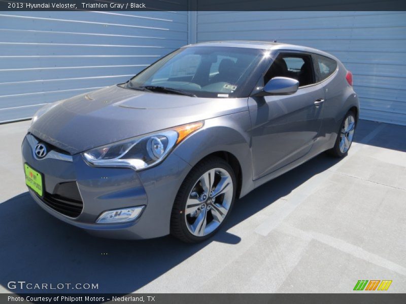 Triathlon Gray / Black 2013 Hyundai Veloster