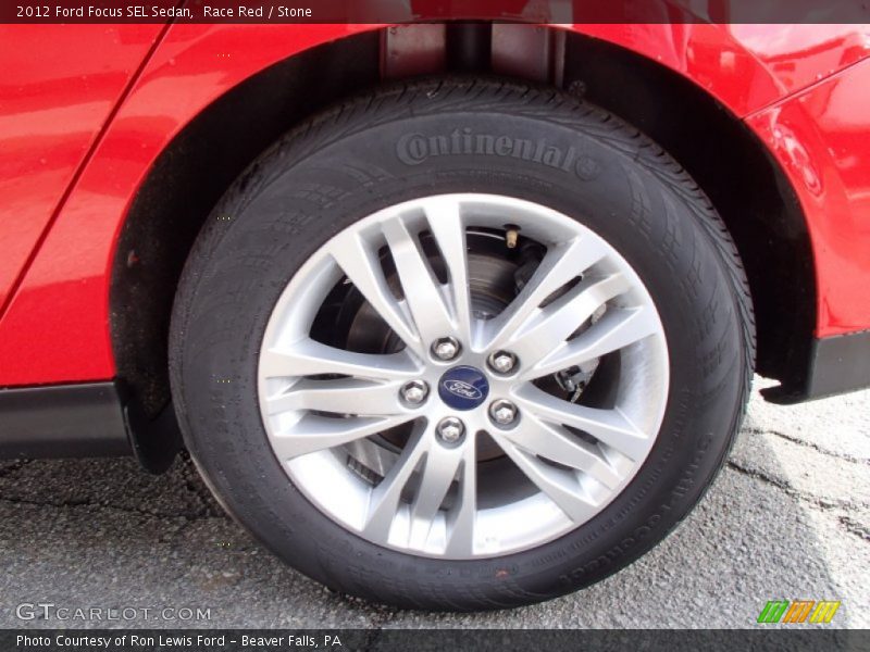  2012 Focus SEL Sedan Wheel