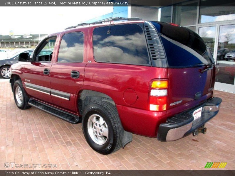 Redfire Metallic / Graphite/Medium Gray 2001 Chevrolet Tahoe LS 4x4