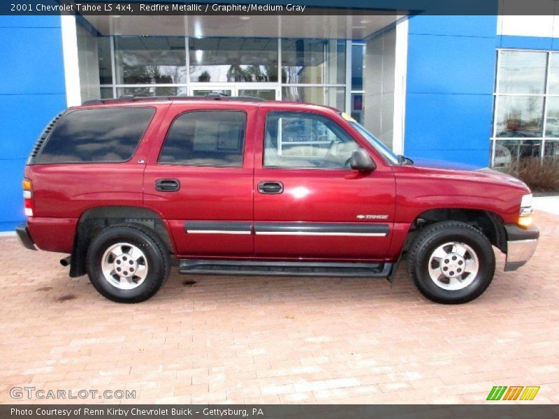 Redfire Metallic / Graphite/Medium Gray 2001 Chevrolet Tahoe LS 4x4