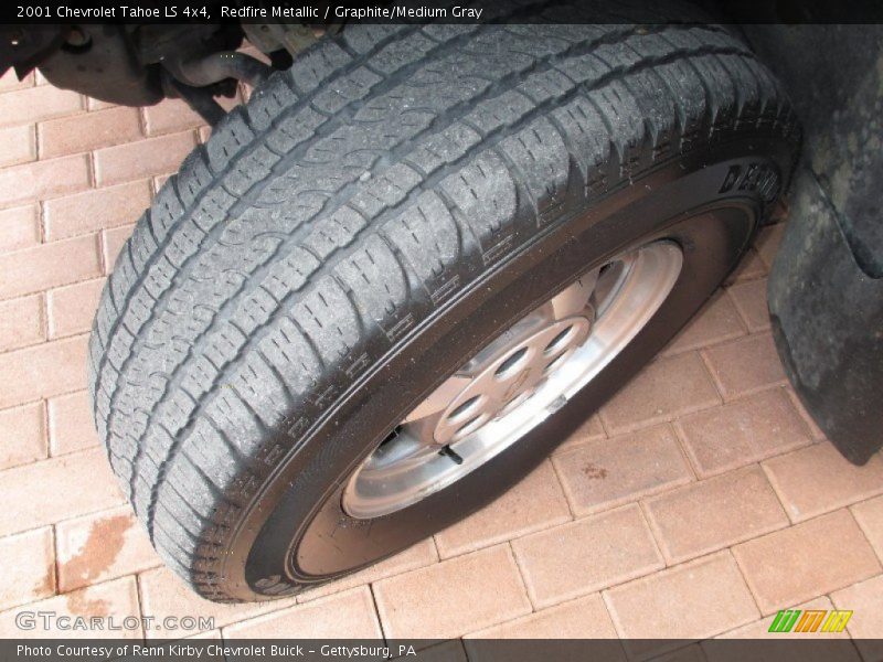 Redfire Metallic / Graphite/Medium Gray 2001 Chevrolet Tahoe LS 4x4