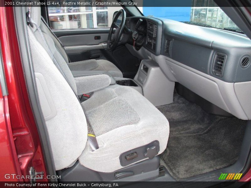 Redfire Metallic / Graphite/Medium Gray 2001 Chevrolet Tahoe LS 4x4