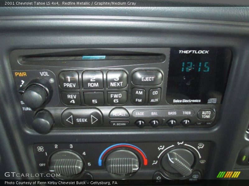 Redfire Metallic / Graphite/Medium Gray 2001 Chevrolet Tahoe LS 4x4