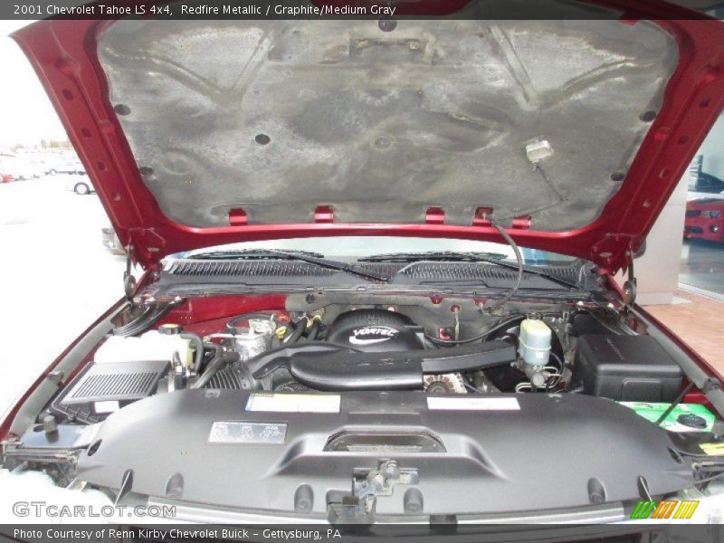 Redfire Metallic / Graphite/Medium Gray 2001 Chevrolet Tahoe LS 4x4