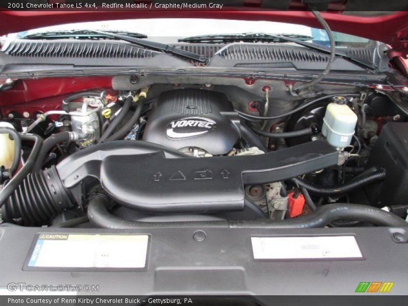 Redfire Metallic / Graphite/Medium Gray 2001 Chevrolet Tahoe LS 4x4