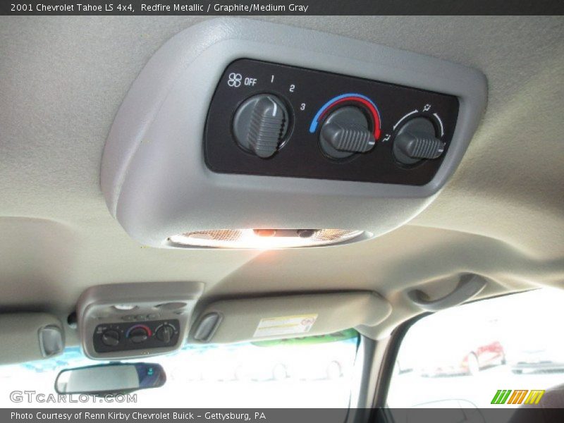 Redfire Metallic / Graphite/Medium Gray 2001 Chevrolet Tahoe LS 4x4
