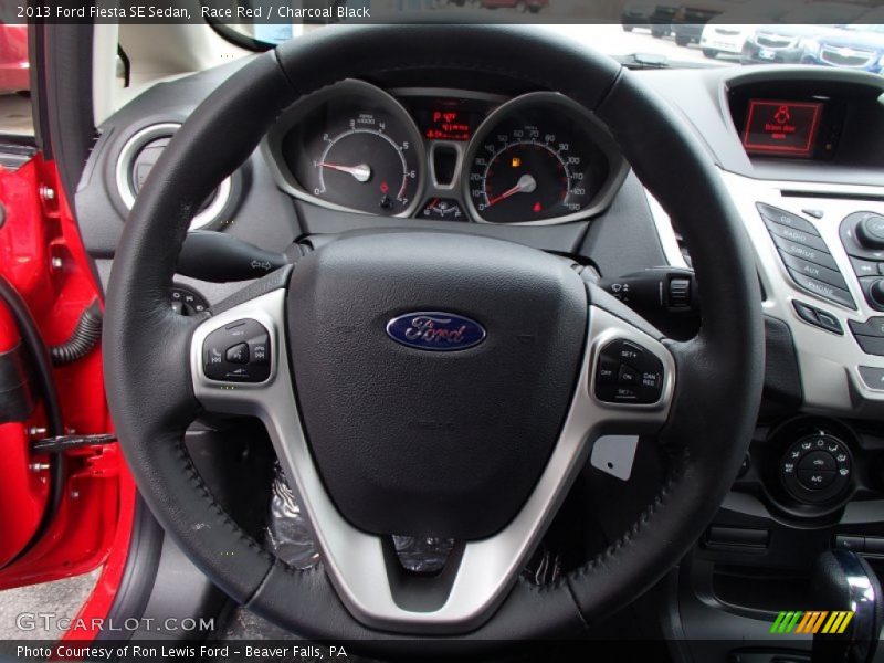  2013 Fiesta SE Sedan Steering Wheel
