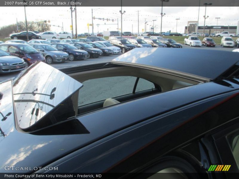 Sunroof of 2007 G6 GTP Sedan