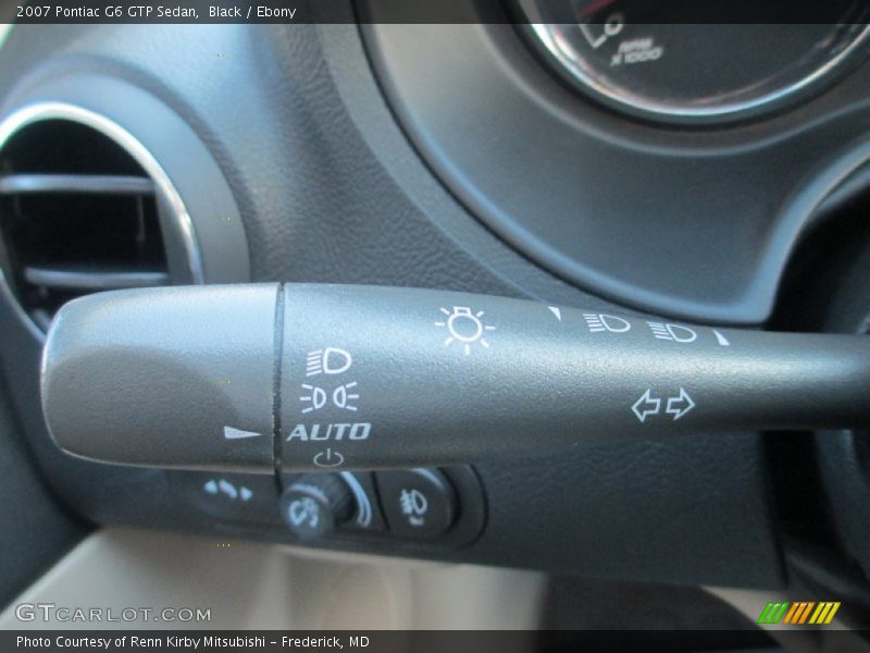 Black / Ebony 2007 Pontiac G6 GTP Sedan