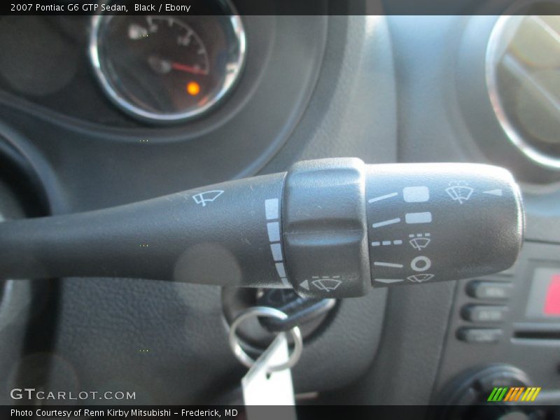 Controls of 2007 G6 GTP Sedan