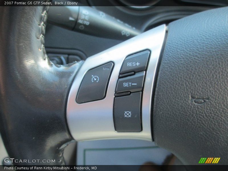 Controls of 2007 G6 GTP Sedan