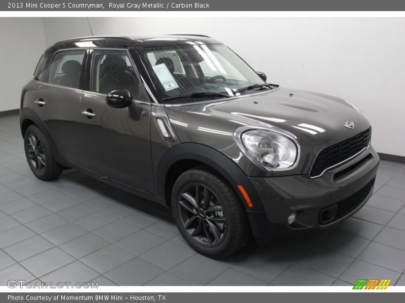 Royal Gray Metallic / Carbon Black 2013 Mini Cooper S Countryman