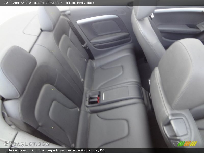 Brilliant Red / Black 2011 Audi A5 2.0T quattro Convertible