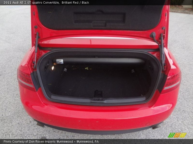 Brilliant Red / Black 2011 Audi A5 2.0T quattro Convertible