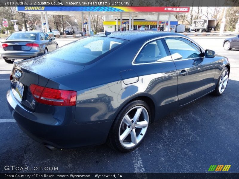 Meteor Gray Pearl Effect / Light Gray 2010 Audi A5 3.2 quattro Coupe