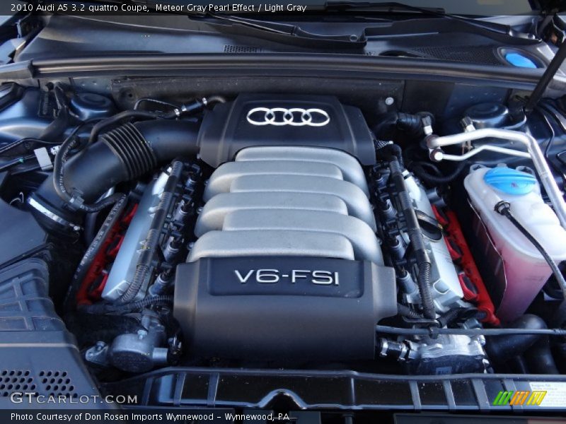  2010 A5 3.2 quattro Coupe Engine - 3.2 Liter FSI DOHC 24-Valve VVT V6