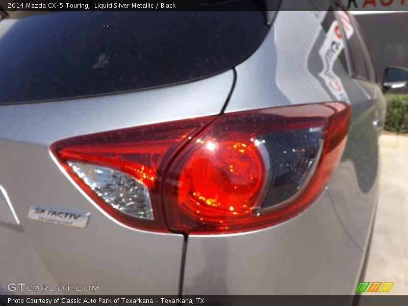 Liquid Silver Metallic / Black 2014 Mazda CX-5 Touring