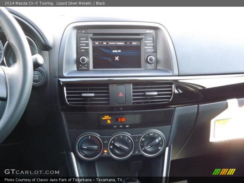 Liquid Silver Metallic / Black 2014 Mazda CX-5 Touring