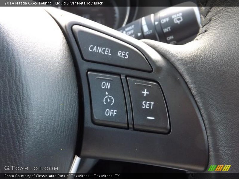 Liquid Silver Metallic / Black 2014 Mazda CX-5 Touring