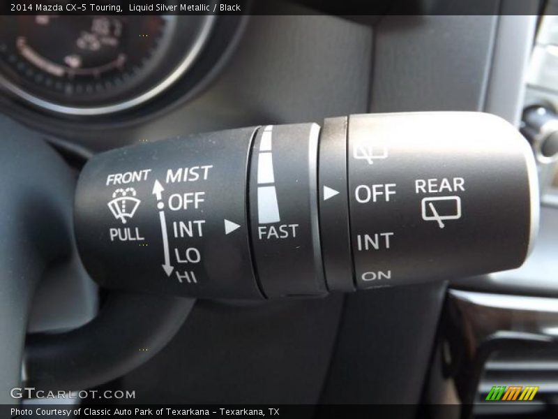 Liquid Silver Metallic / Black 2014 Mazda CX-5 Touring