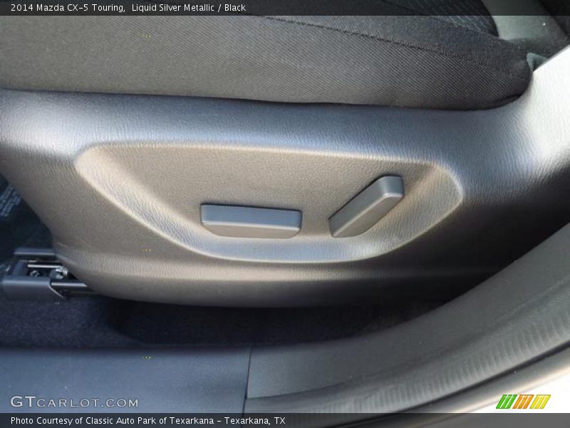 Liquid Silver Metallic / Black 2014 Mazda CX-5 Touring