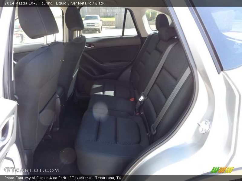 Liquid Silver Metallic / Black 2014 Mazda CX-5 Touring