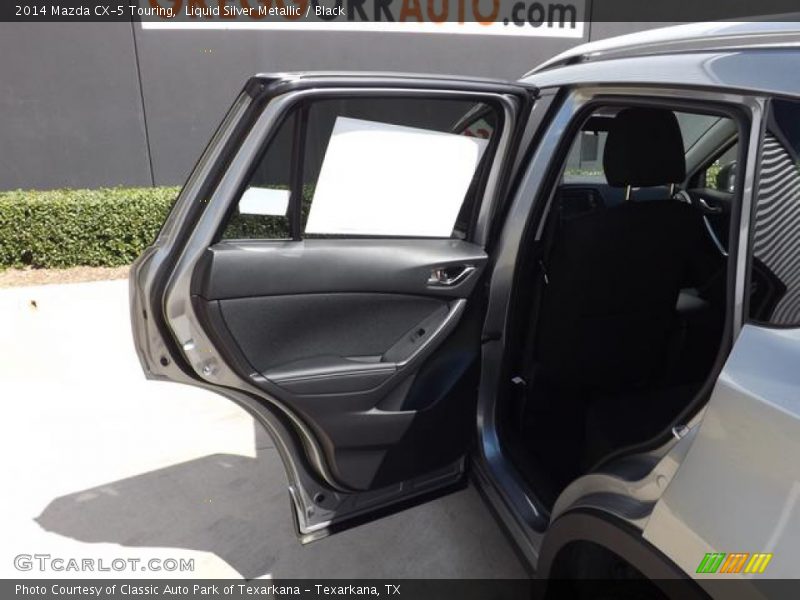 Liquid Silver Metallic / Black 2014 Mazda CX-5 Touring