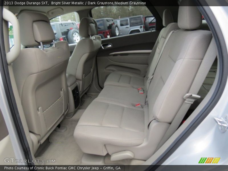 Bright Silver Metallic / Dark Graystone/Medium Graystone 2013 Dodge Durango SXT