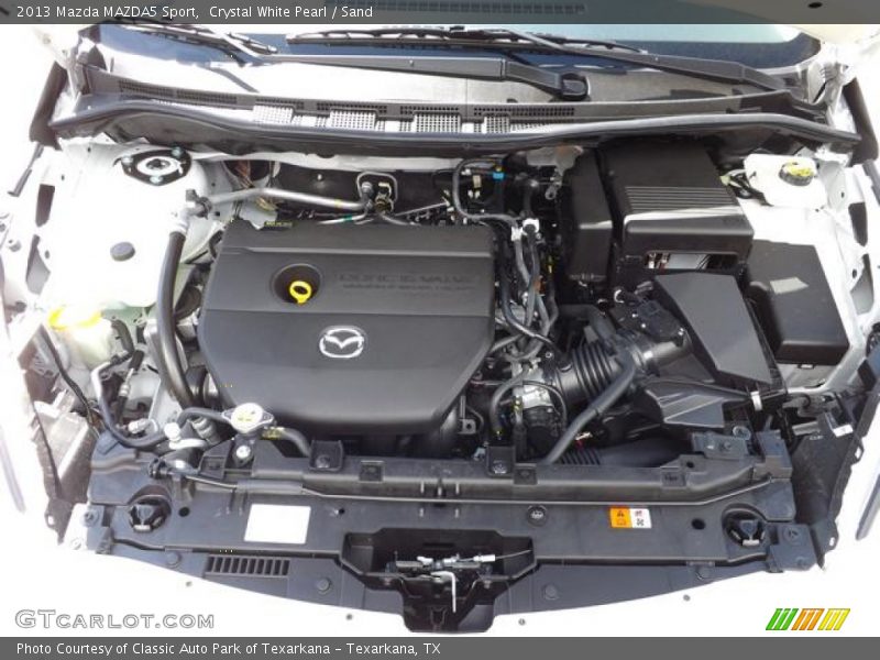 Crystal White Pearl / Sand 2013 Mazda MAZDA5 Sport