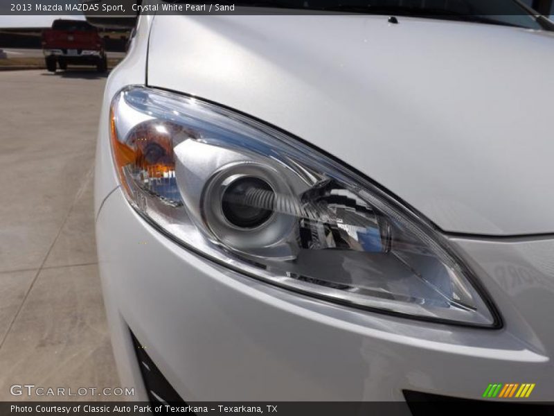 Crystal White Pearl / Sand 2013 Mazda MAZDA5 Sport