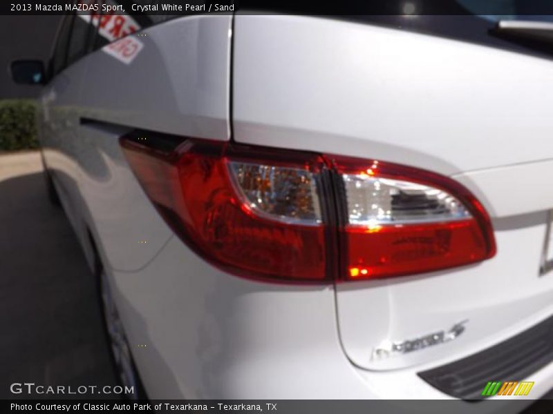 Crystal White Pearl / Sand 2013 Mazda MAZDA5 Sport