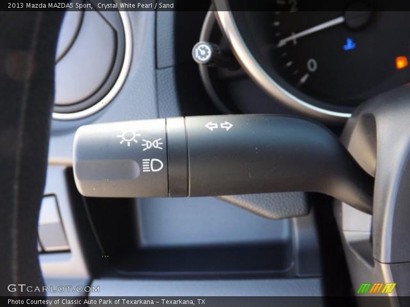 Crystal White Pearl / Sand 2013 Mazda MAZDA5 Sport