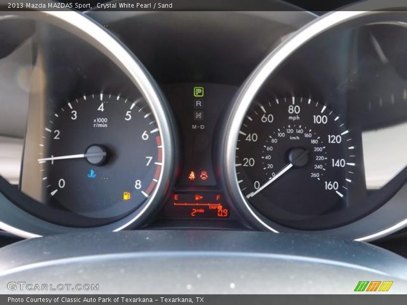 Crystal White Pearl / Sand 2013 Mazda MAZDA5 Sport