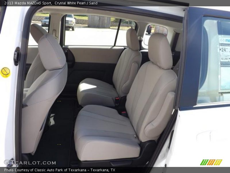 Crystal White Pearl / Sand 2013 Mazda MAZDA5 Sport