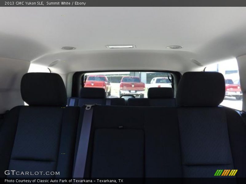 Summit White / Ebony 2013 GMC Yukon SLE